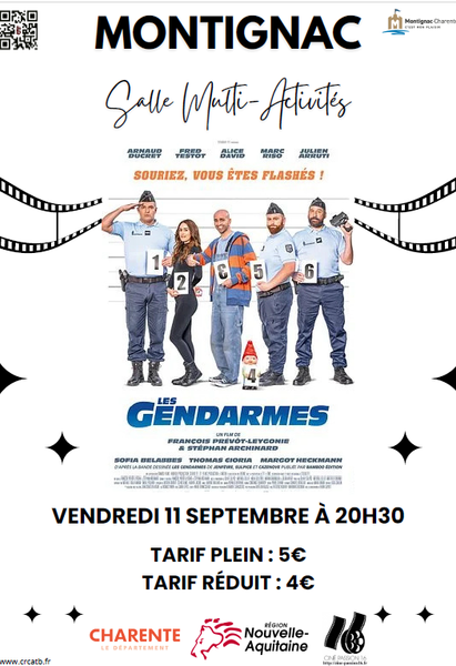 Projection du film "les gendarmes"