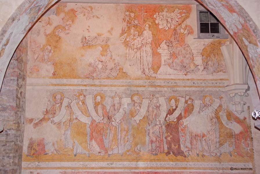 Double Credo - Peintures augustiniennes de l'église