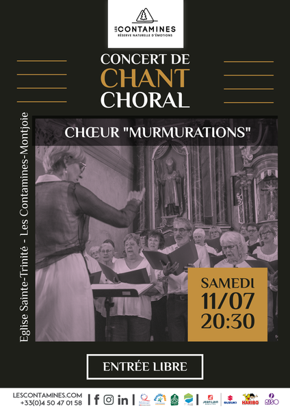 Image Concert de chant choral 11 juillet
