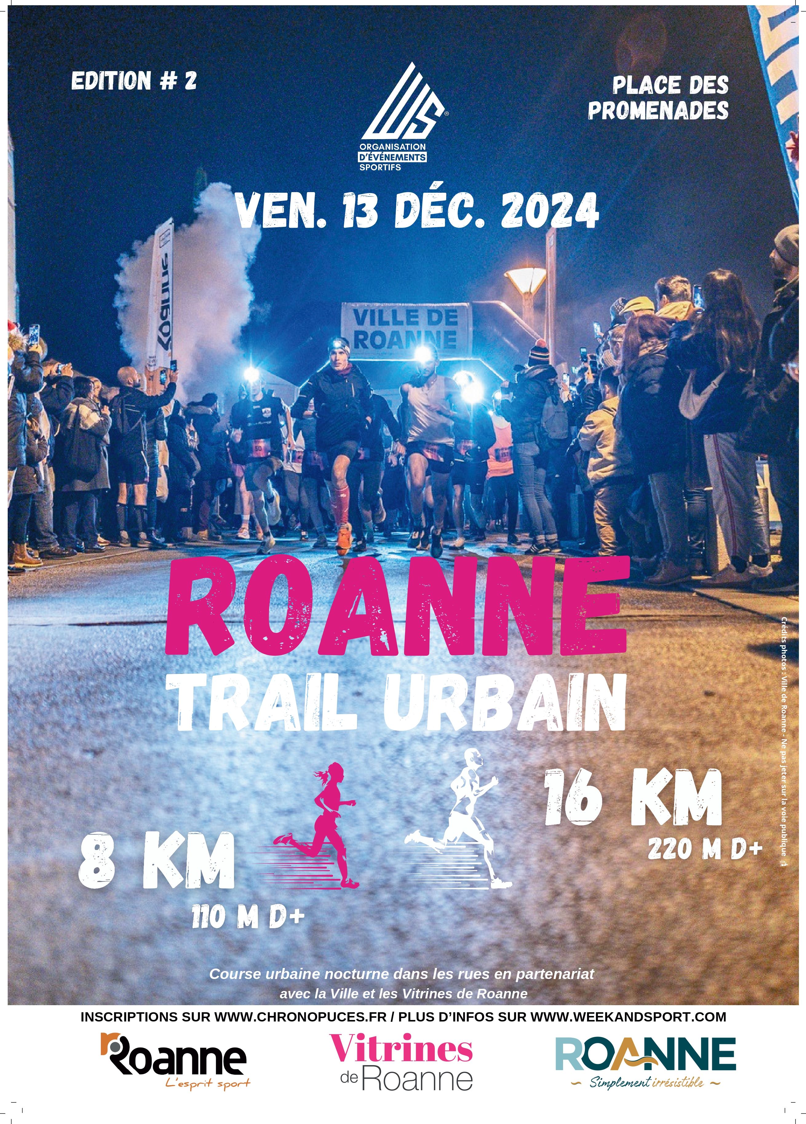 Roanne trail urbain - 2ème édition - ROANNE