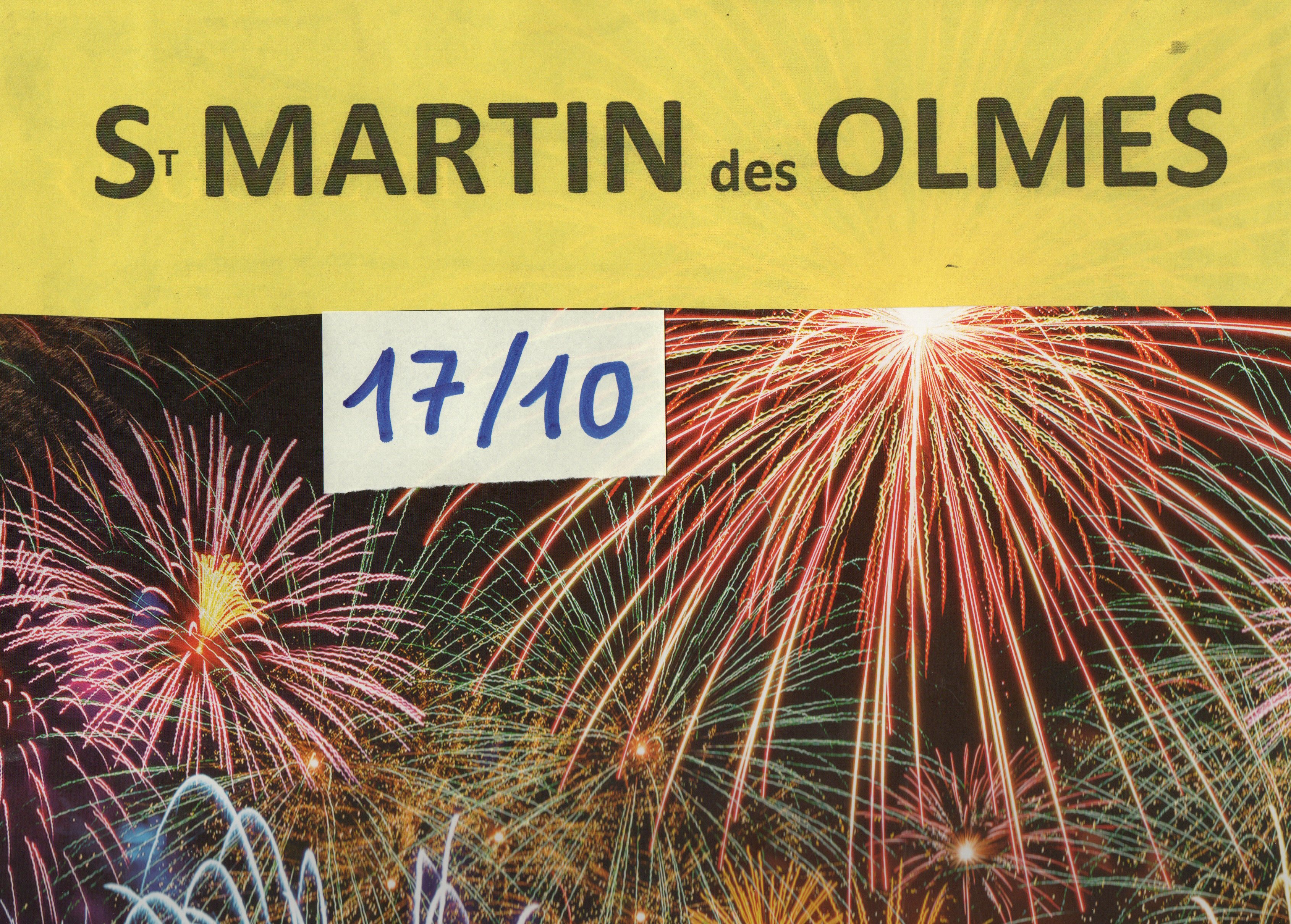 Tartiflette, feu d&rsquo;artifice et concert // Saint-Martin-des-Olmes