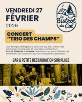 Concert "Trio des champs"_Rencurel