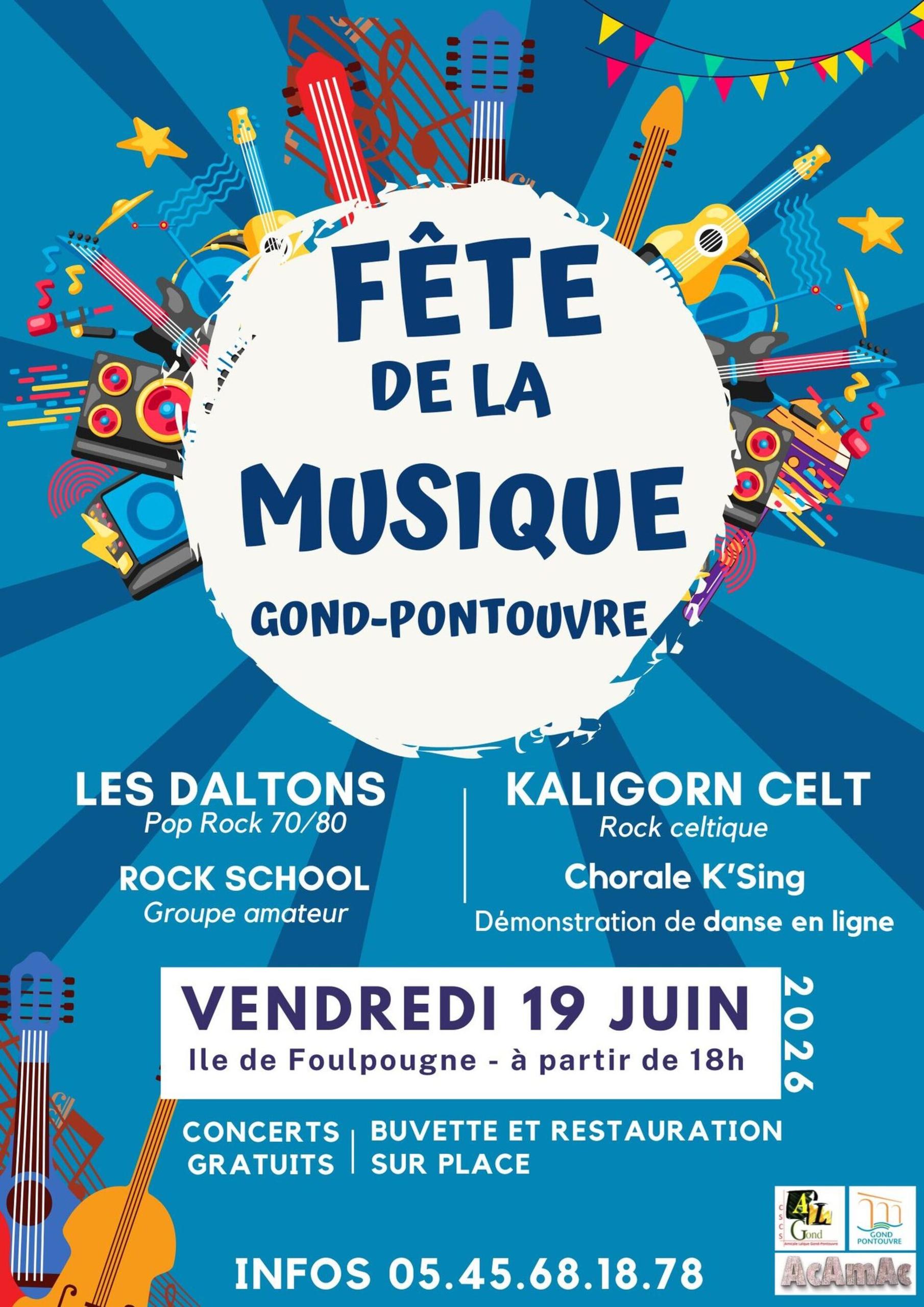 Fête de la musique de Gond Pontouvre
