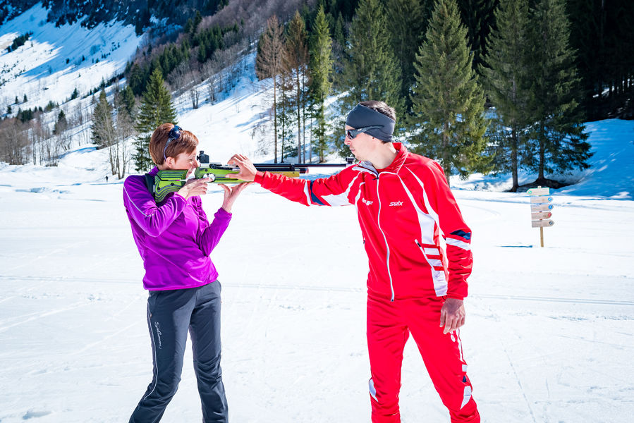 Biathlon tir 50m cours privés