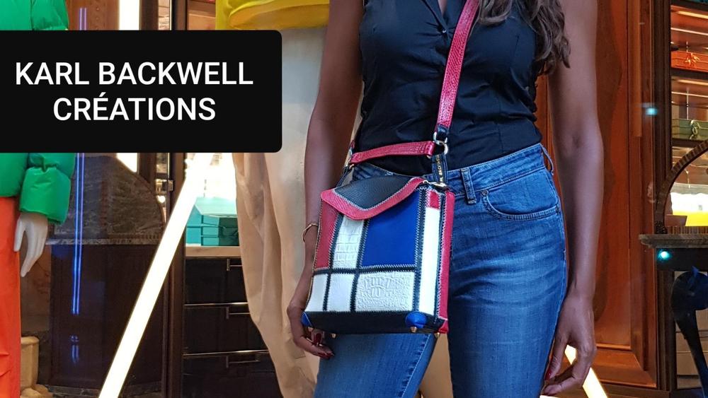 Sac Art Marqueterie Couture