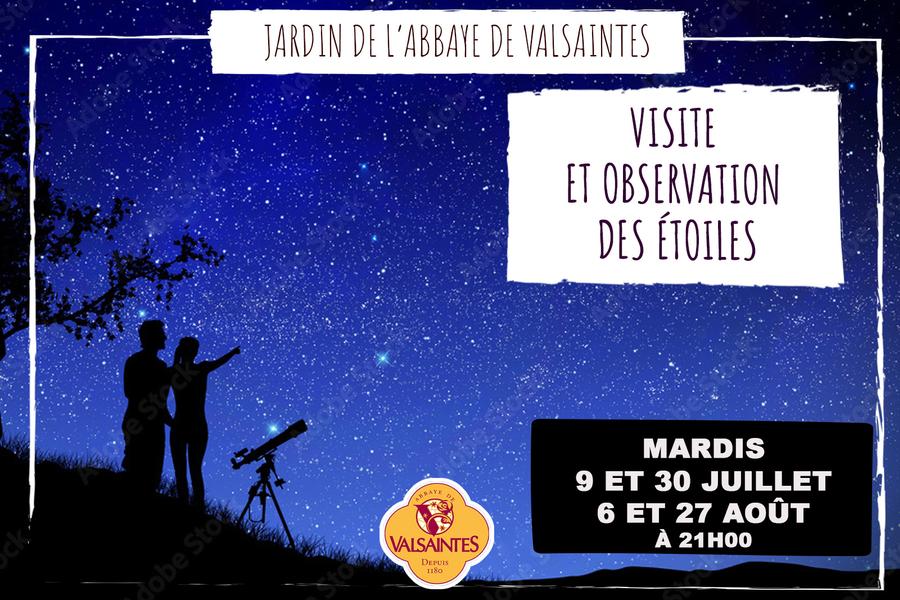 Nocturne à Valsaintes : Visite et observation des... Du 9 juil au 28 août 2024