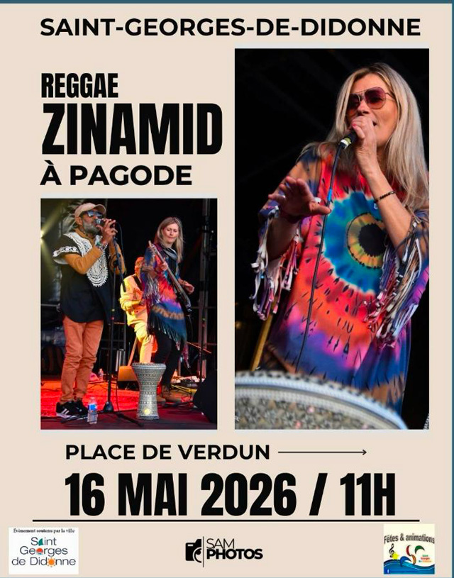 Concert - Reggae Zinamid à Pagode
