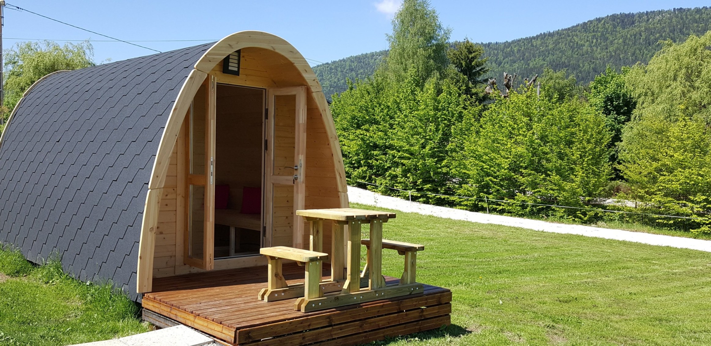 Nature hut (pod) - Le Vercors campsite