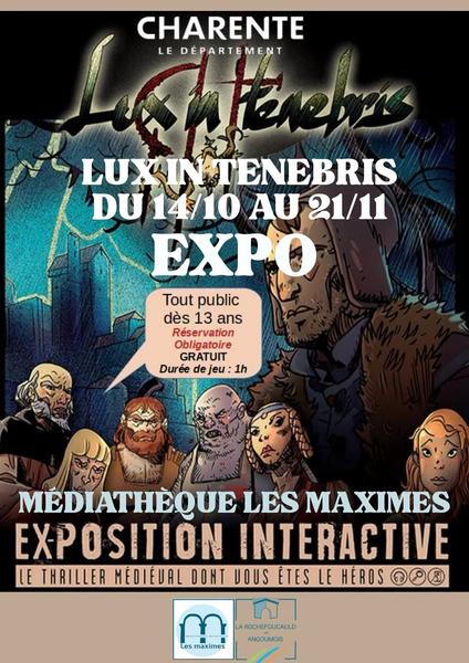 Exposition "Lux in tenebris"