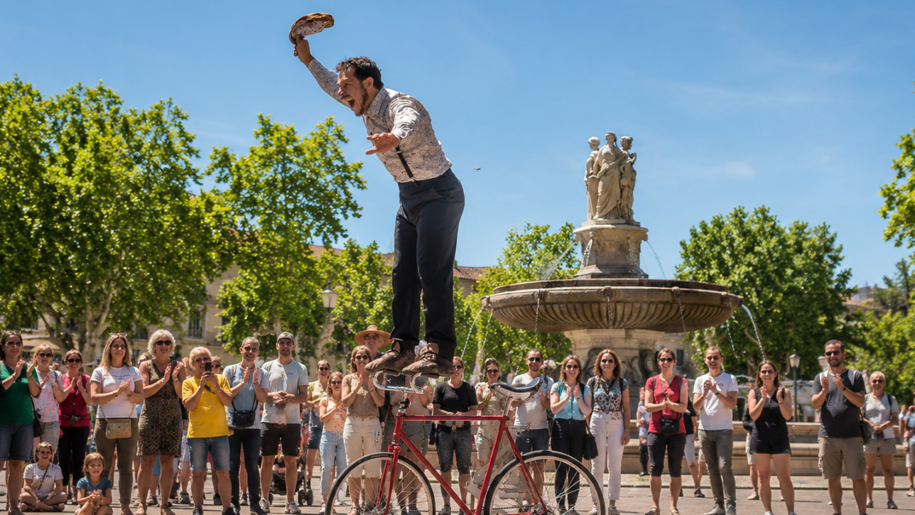 Le cirque de fontaine en fontaine