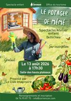 Spectacle et atelier - Le potager de mémé_Corrençon-en-Vercors