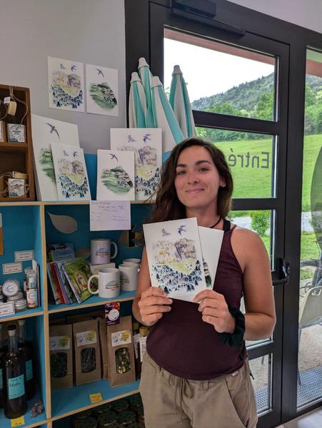 Morgane Berger -Exposition de dessins naturalistes sur le thème des oiseaux - © Morgane Berger -Exposition de dessins naturalistes sur le thème des oiseaux