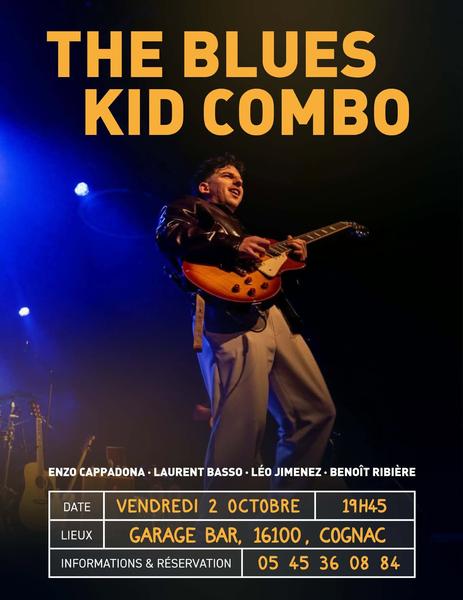 Concert | The Blues Kid Combo au Garage Bar