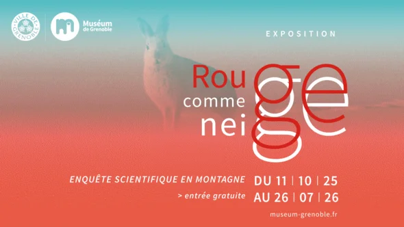 Rouge comme neige - Exposition scientifique en montagne_Grenoble