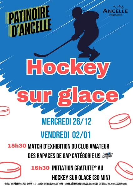 Hockey sur glace_Ancelle - © @Mairie ancelle