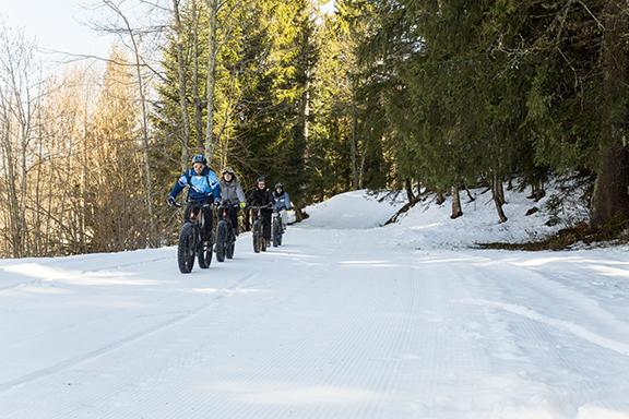 VTT électrique sur neige : l'aventure grand format_Le Grand-Bornand