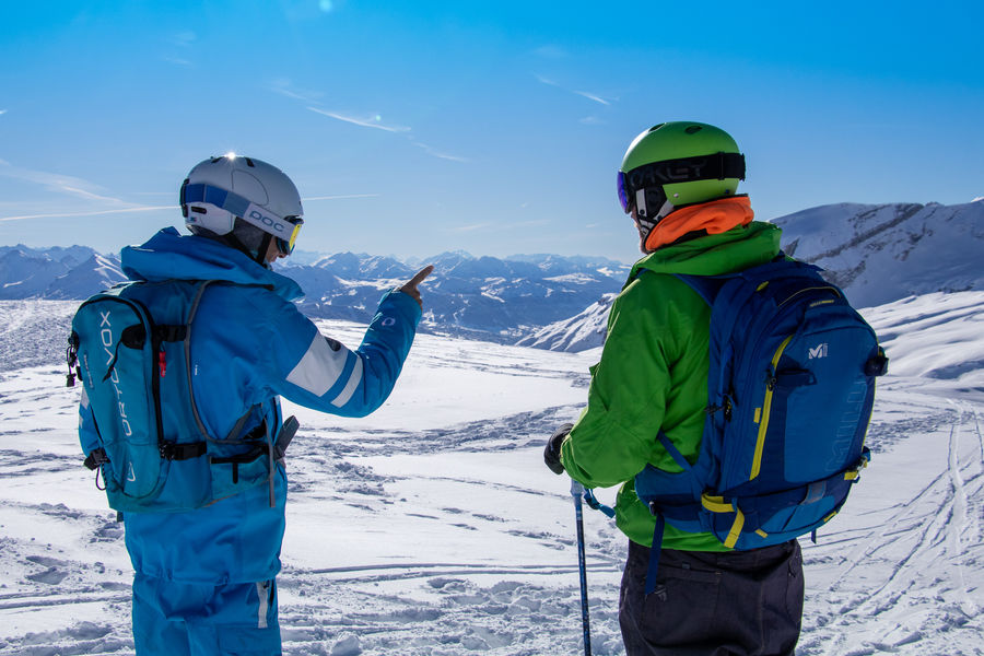 ski hors piste samoens