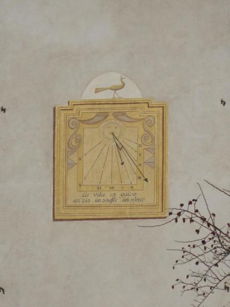 Cadran solaire Zarbula - maison Barthélémy