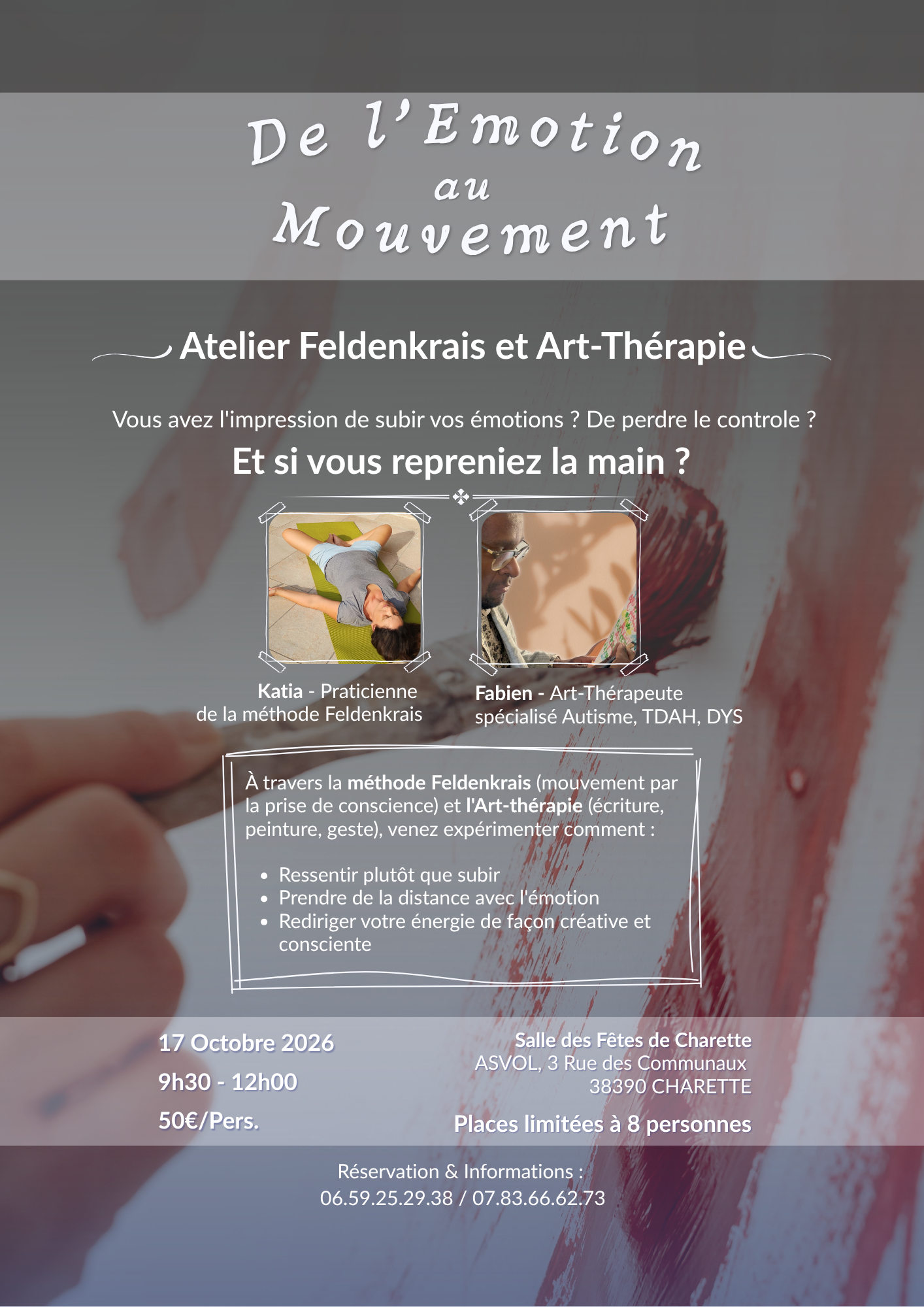 Atelier bien-être : de l'émotion au mouvement à Charette