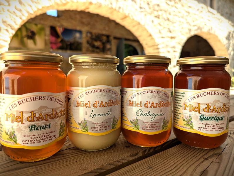Dégustation des miels d'Ardèche