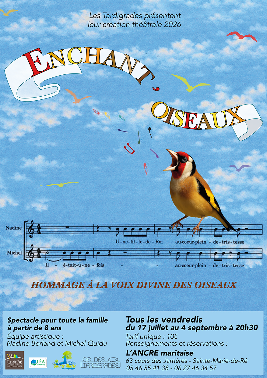 ENCHANT’OISEAUX de la compagnie Les Tardigrades