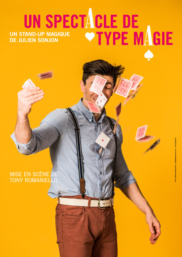 Julien Sonjon dans Un spectacle de type magie