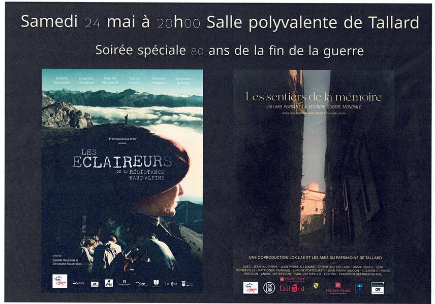 Soirée spéciale 80 ans de la fin de la seconde guerre mondiale_Tallard