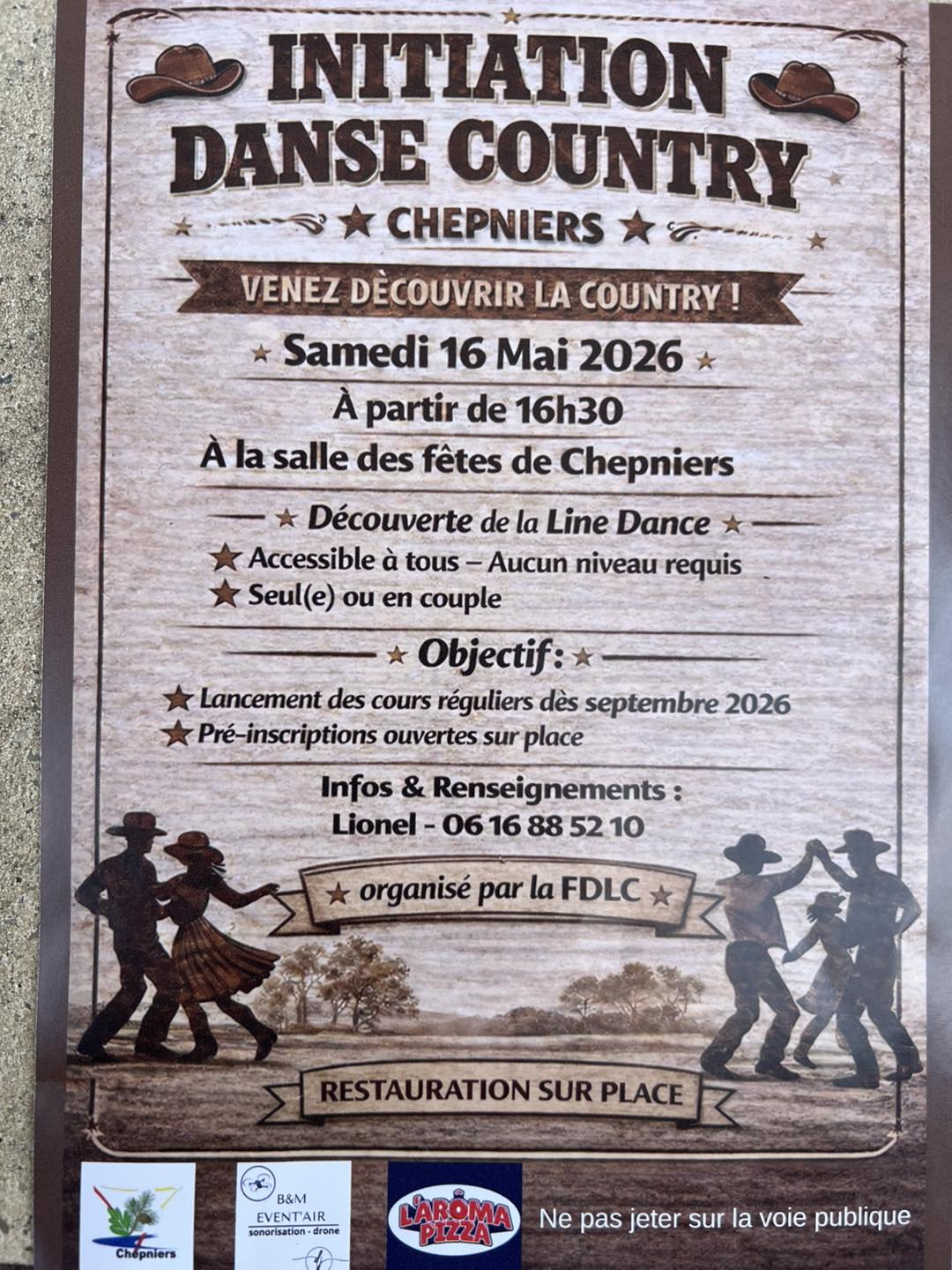 Initiation danse country