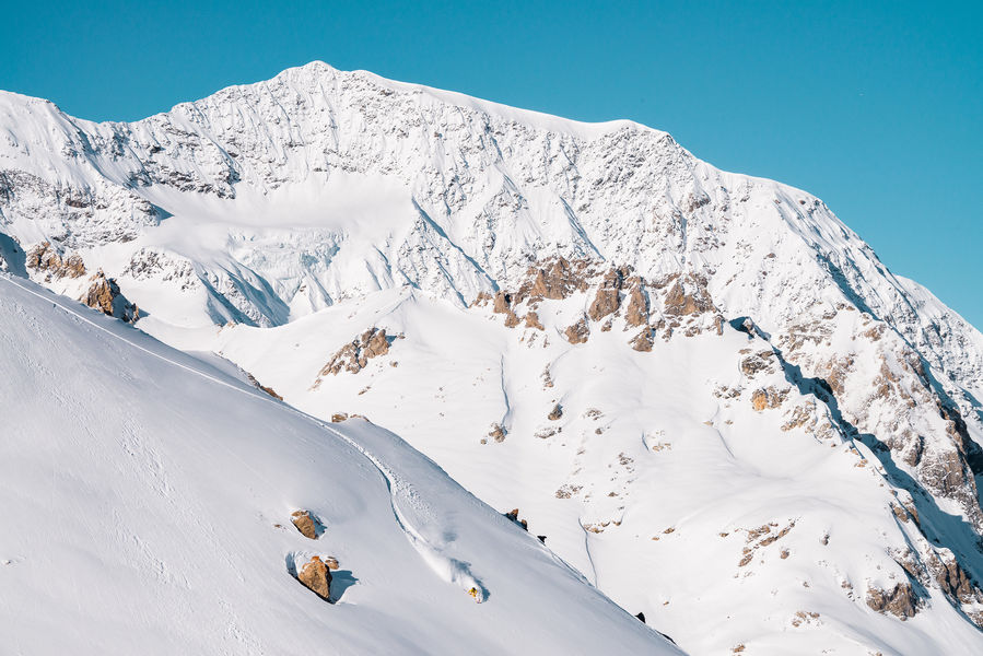Freeride à Tignes