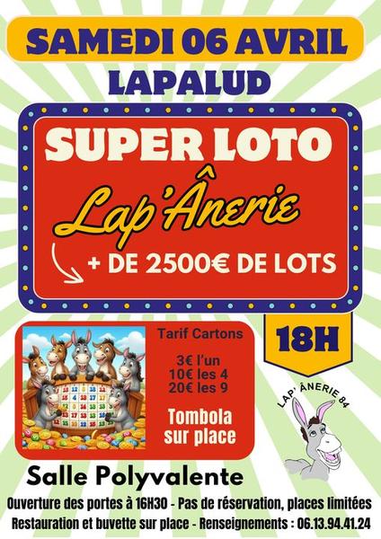 Loto Lap’Anerie 84 - Lapalud