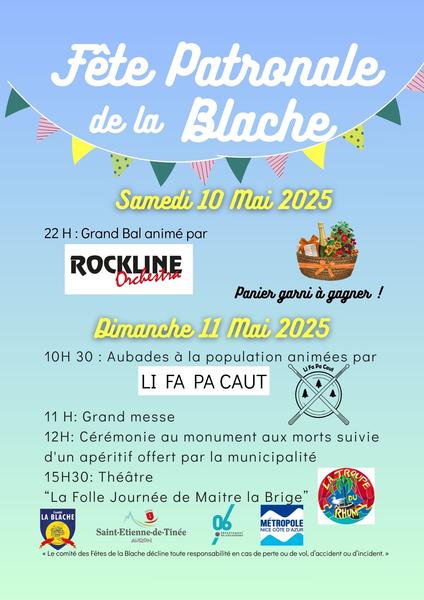 Fête patronale de la Blache_Saint-Étienne-de-Tinée