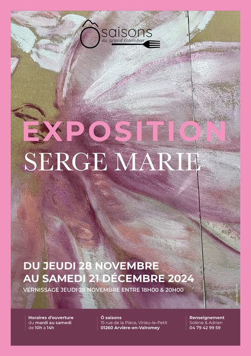 Exposition de peinture de Serge Marie