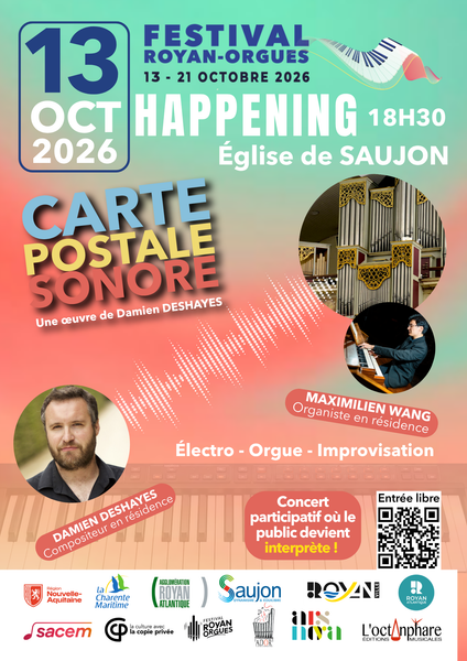 Concert « Happening » - festival Royan-Orgues