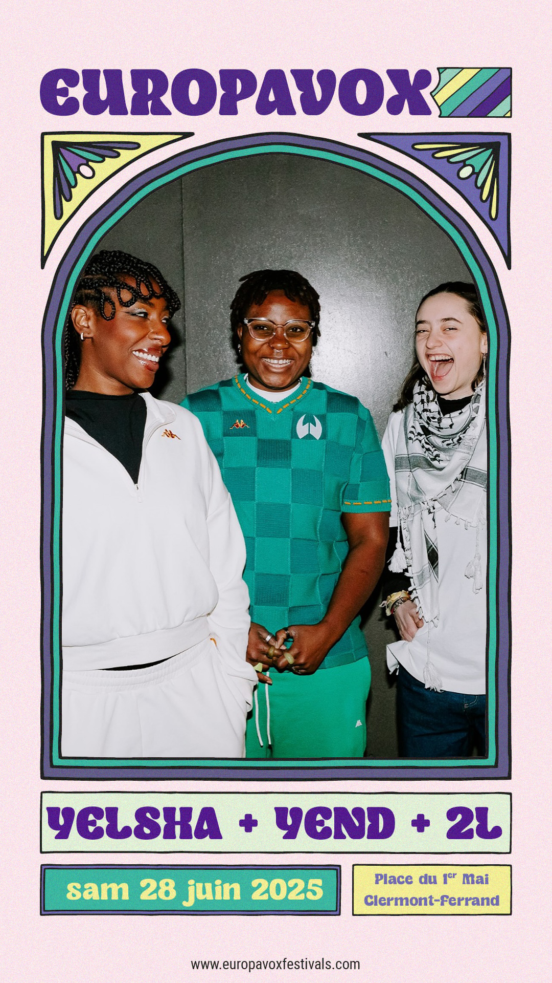 2L, Yelsha & Yend | Festival Europavox 2025