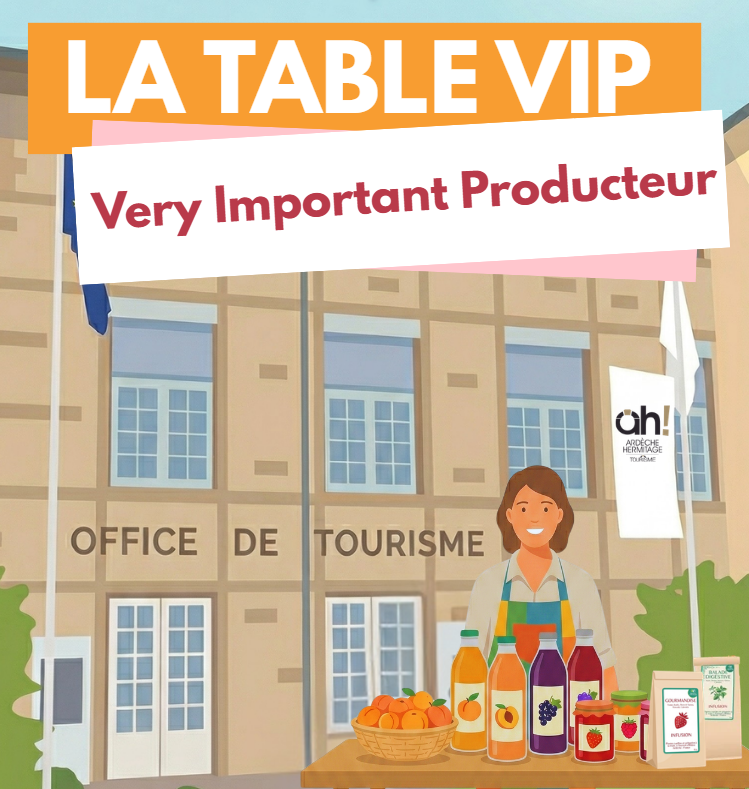 La table VIP : Very Important Producteurs !