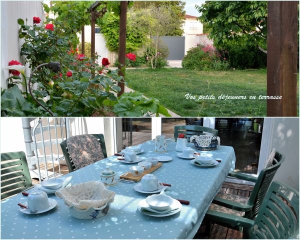 Vos petits-déjeuner en terrasse