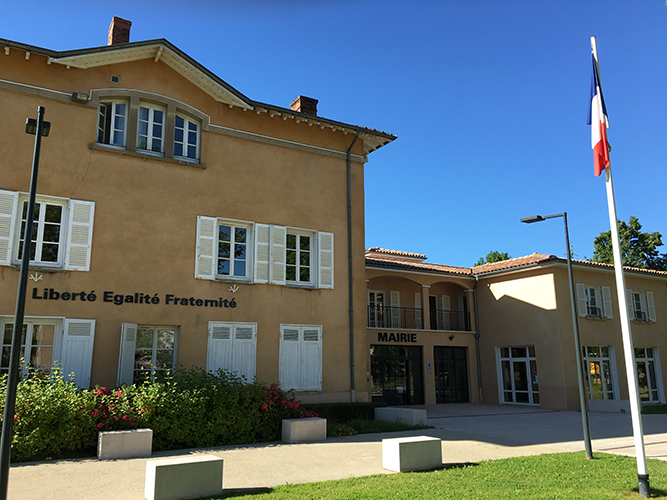 Façade de la mairie