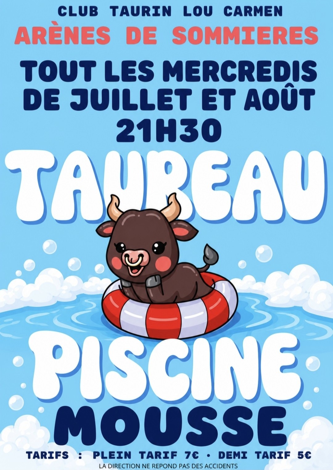 Toro piscine mousse