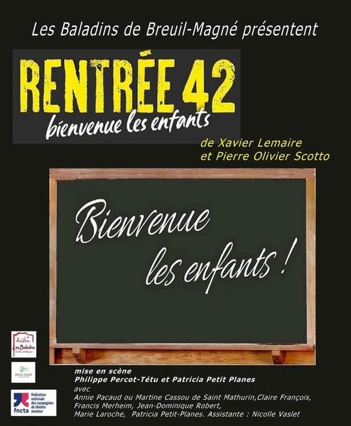 Rentrée 42, bienvenue les enfants ! - Les rencontres de théâtre amateur