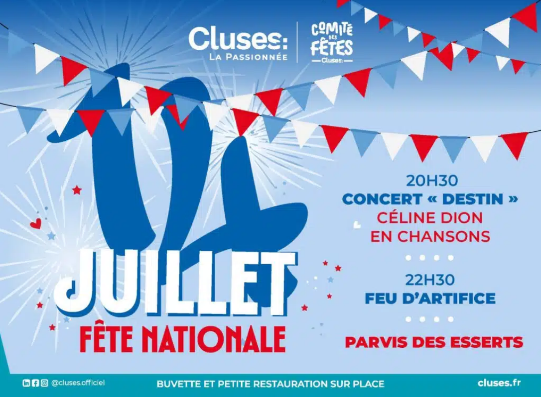 Fête nationale du 14 juillet_Cluses