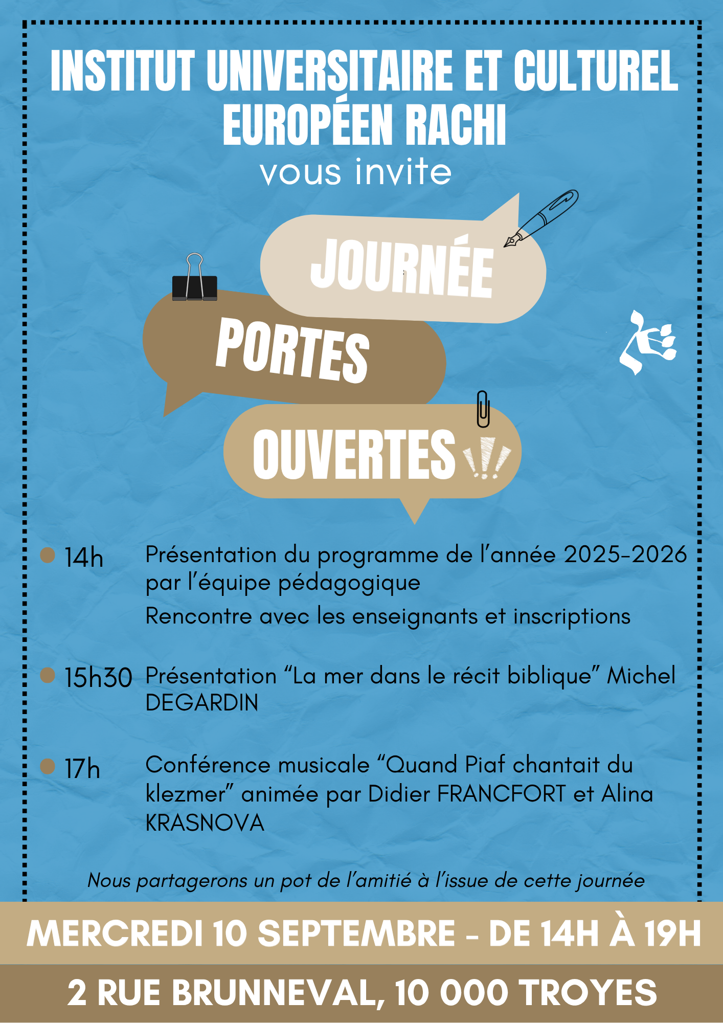 Journée Portes Ouvertes