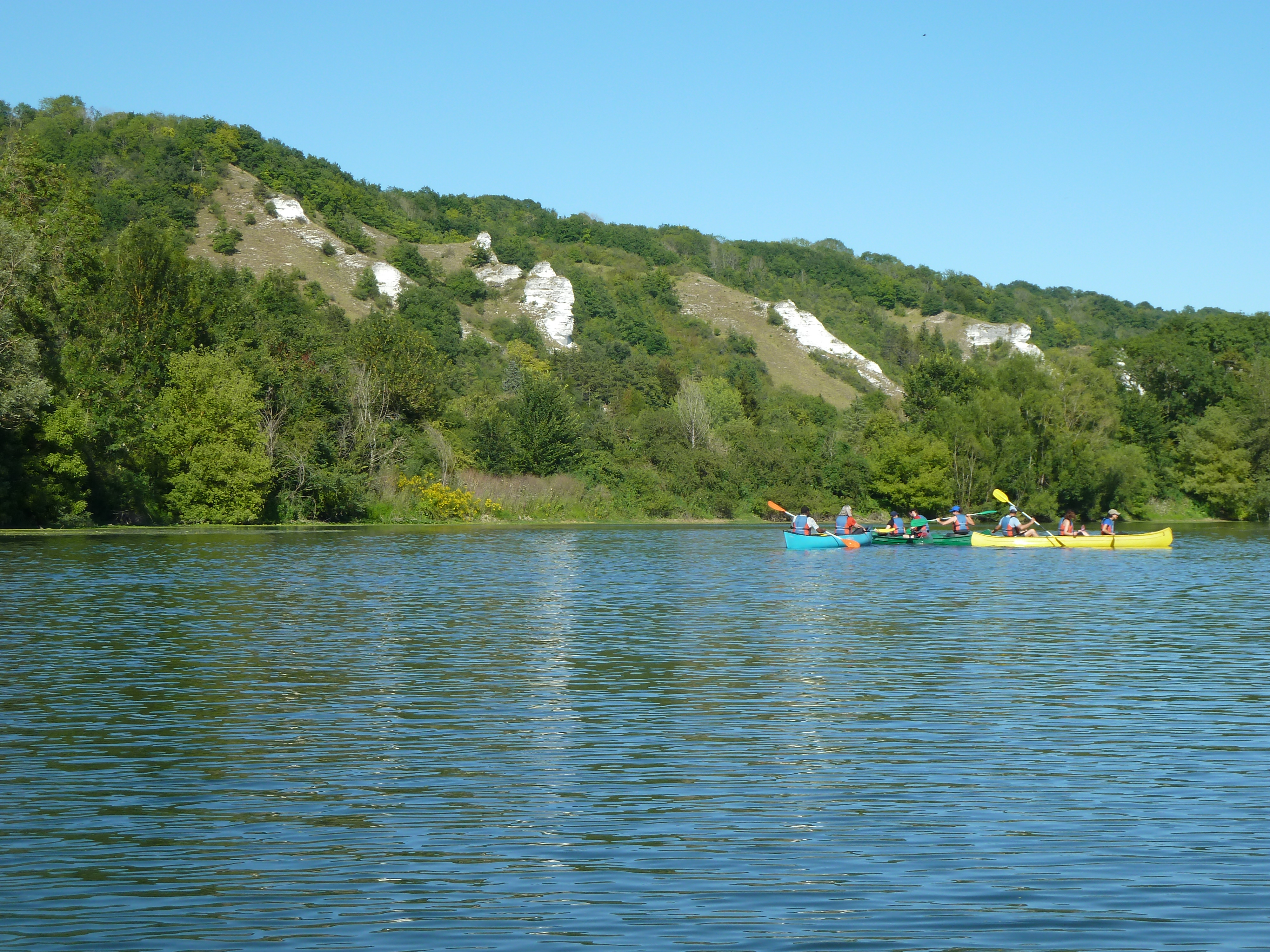 Journée insolite sur l'eau puis dans les airs