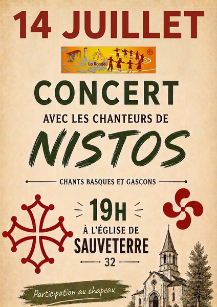 Concert des chanteurs de Nistos_Sauveterre