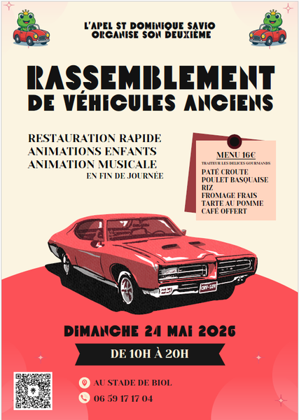 Rassemblement de véhicules anciens