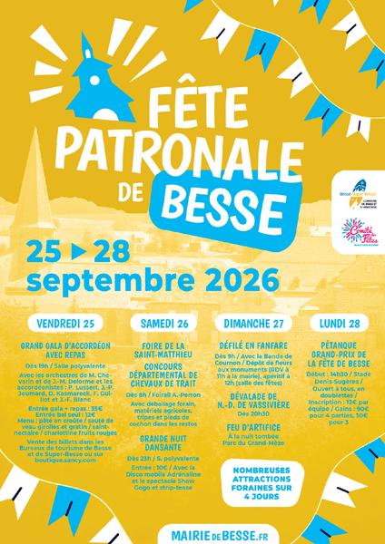Fête Patronale de la Dévalade : grand gala d'accordéon avec repas