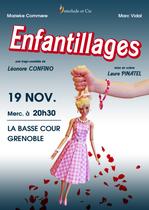 Affiche Enfantillages