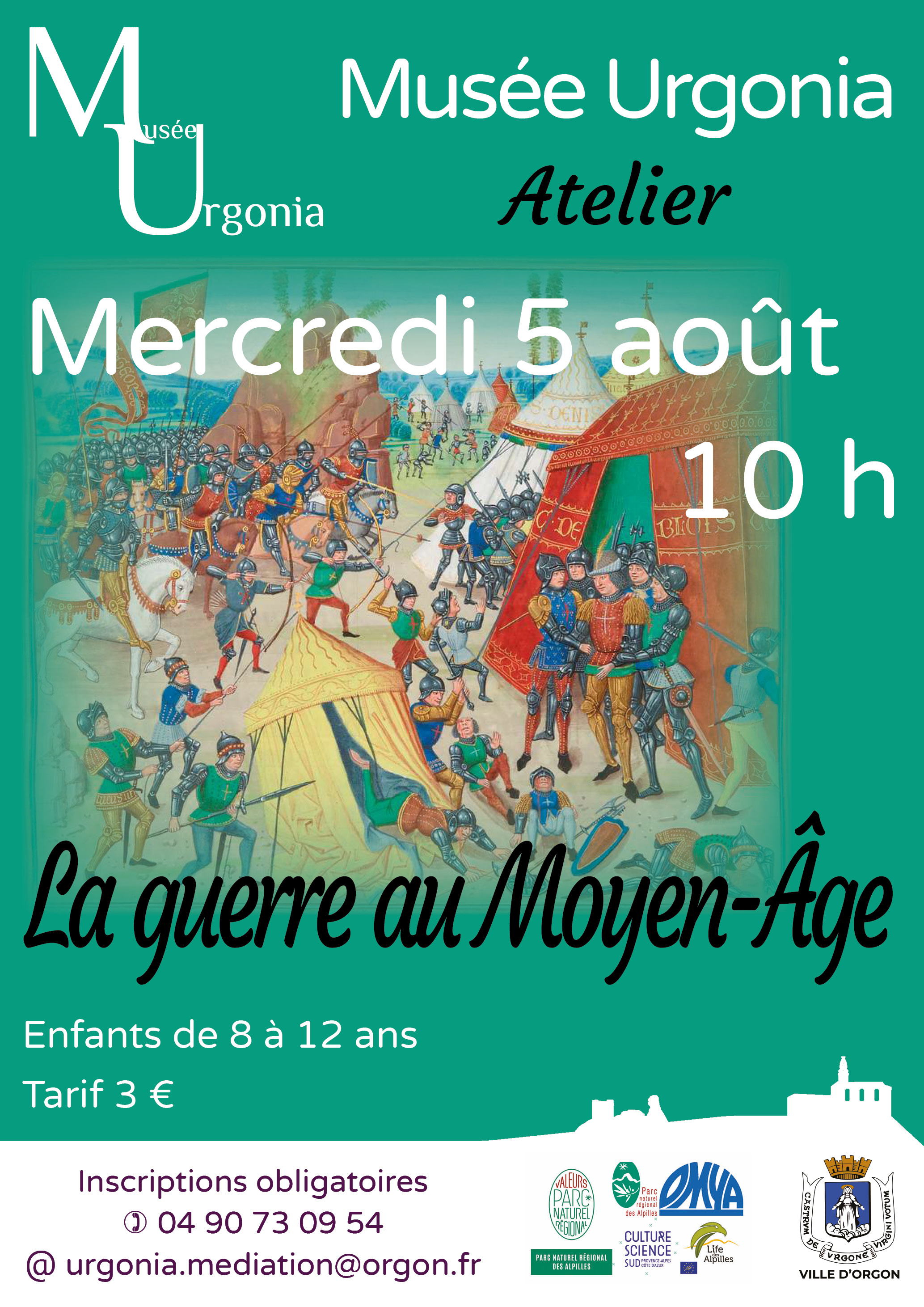 Atelier "La guerre au Moyen-Âge"