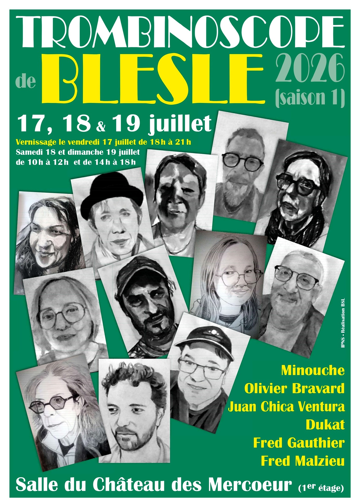 exposition " trombinoscope de Blesle 2026 "