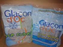 Glaçons et blocs de glace