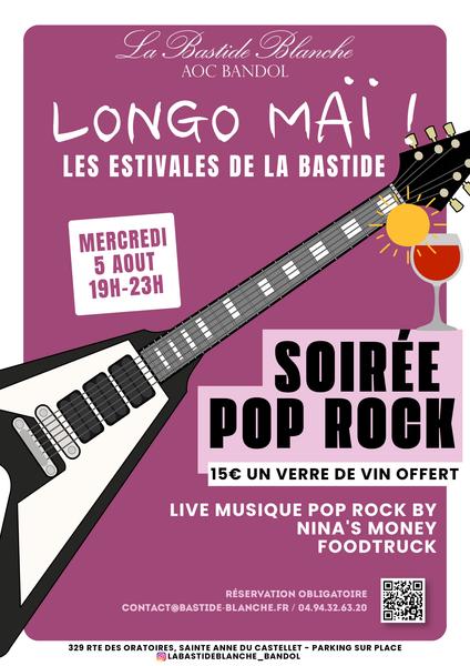 Longo Maï - Soirée Pop Rock_Le Castellet